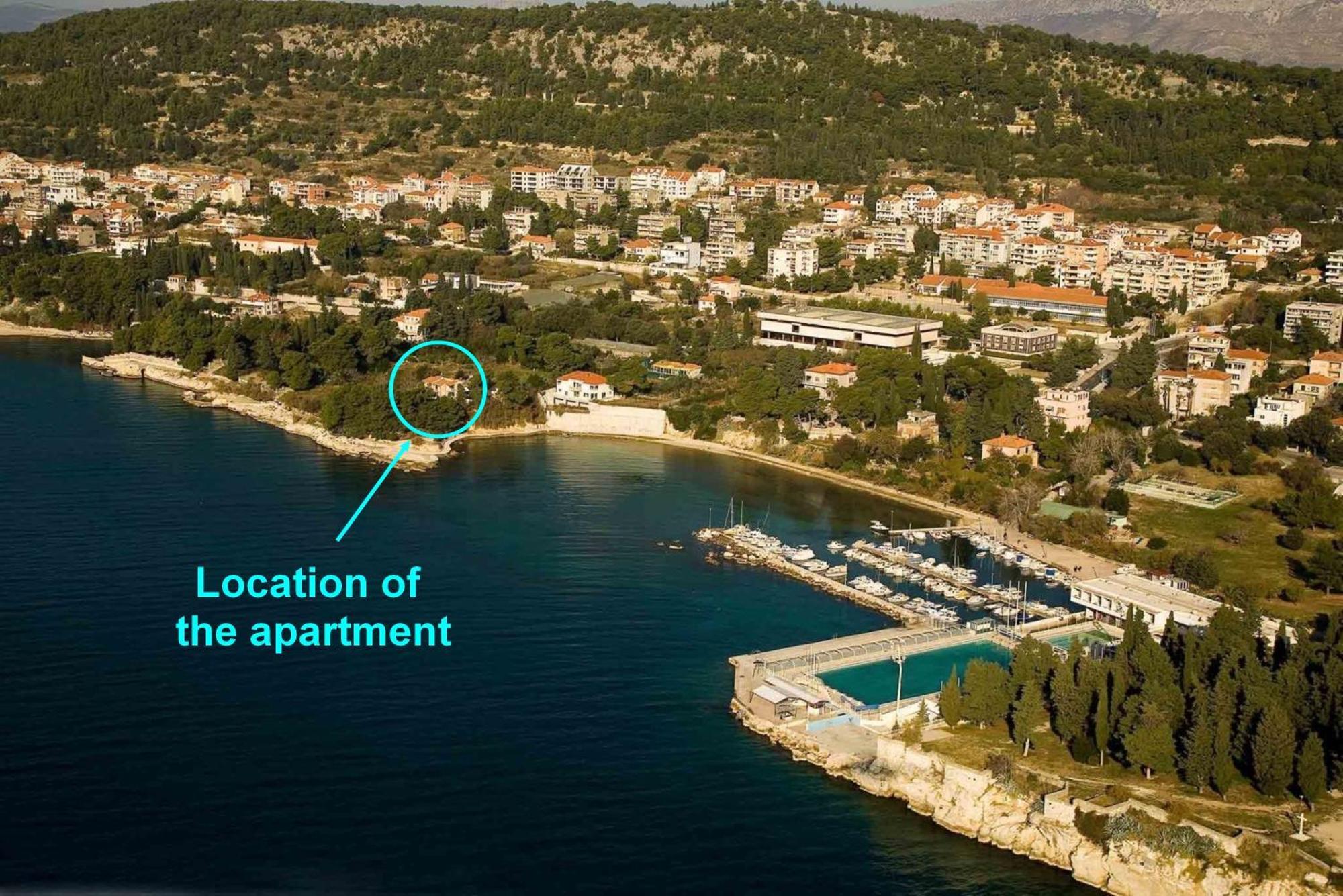Beachfront Apartment Drazen, With Garden And Parking Split Exterior foto